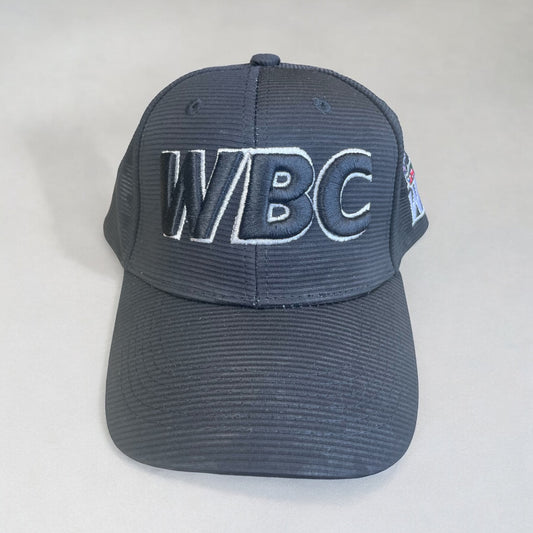 Black WBC Logo Cap - Embroidered Front & Side Logos, Premium Quality