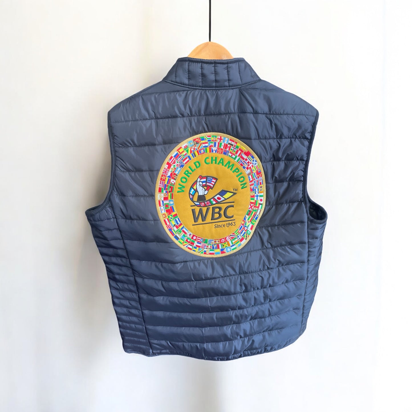 WBC Gilet Body Warmer - Black, Iconic Logo Design, Multiple Sizes Available